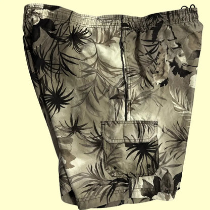 Sand N’ Sun® Tropical Camo Swim Shorts