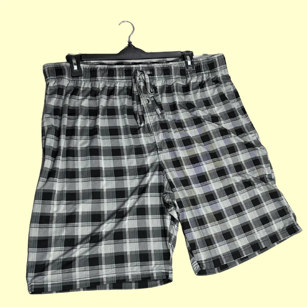 Fruit of the Loom® Plaid Lounge/Swim Shorts