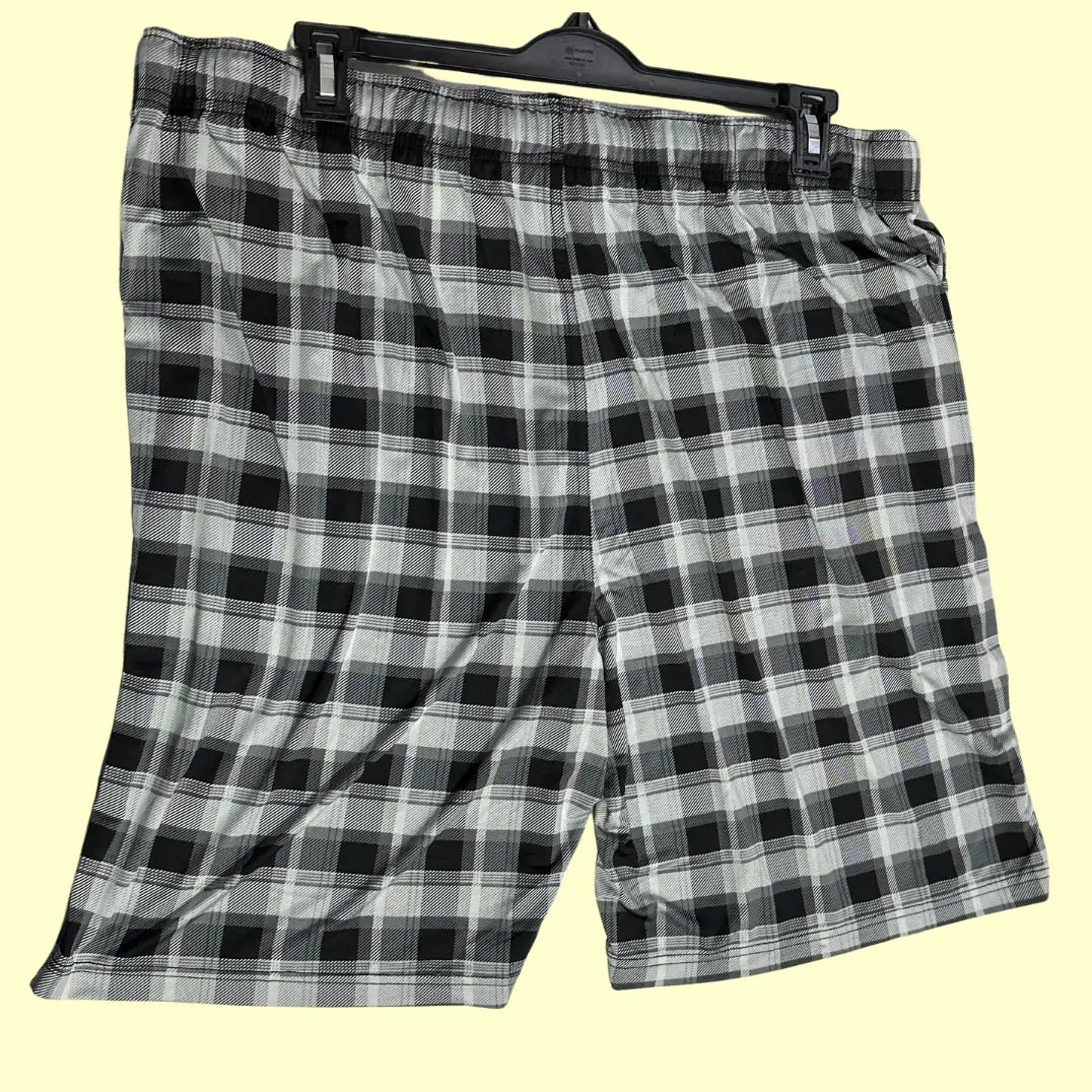 Fruit of the Loom® Plaid Lounge/Swim Shorts