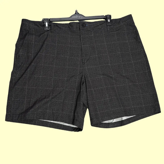 George® Men’s Checkered Dress Shorts – Wet/Dry Fabric