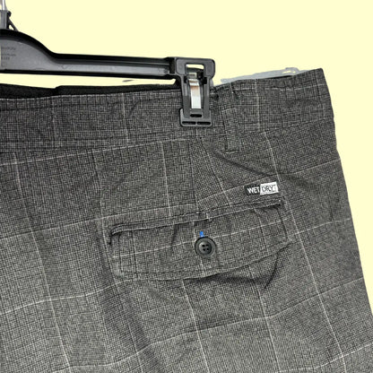 George® Men’s Checkered Dress Shorts – Wet/Dry Fabric