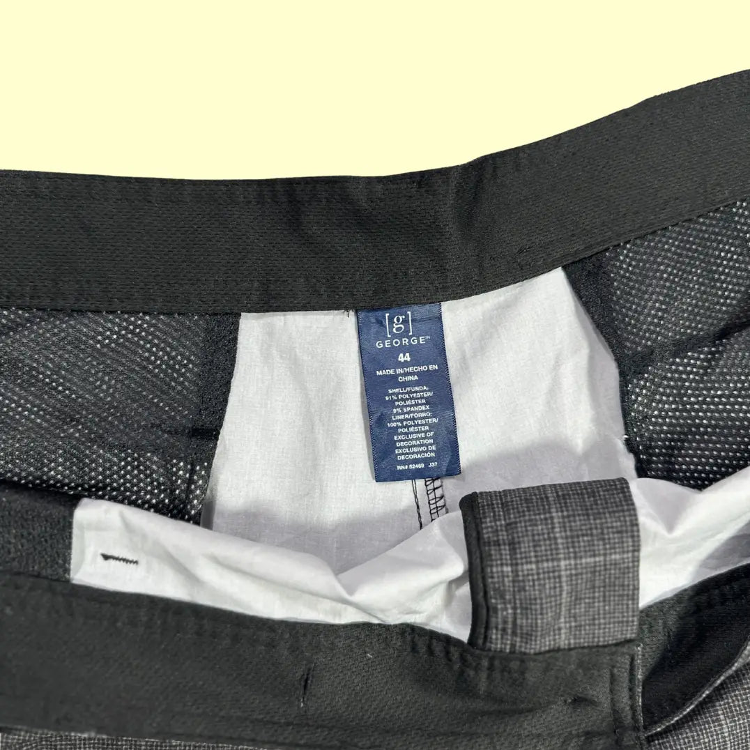 George® Men’s Checkered Dress Shorts – Wet/Dry Fabric