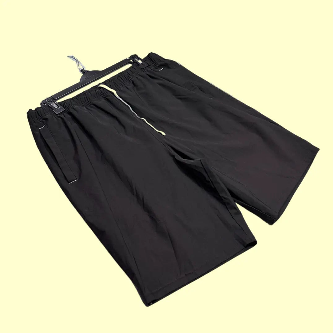 Kirkland Signature® Men’s Black Casual Shorts, designed for comfort and everyday wear