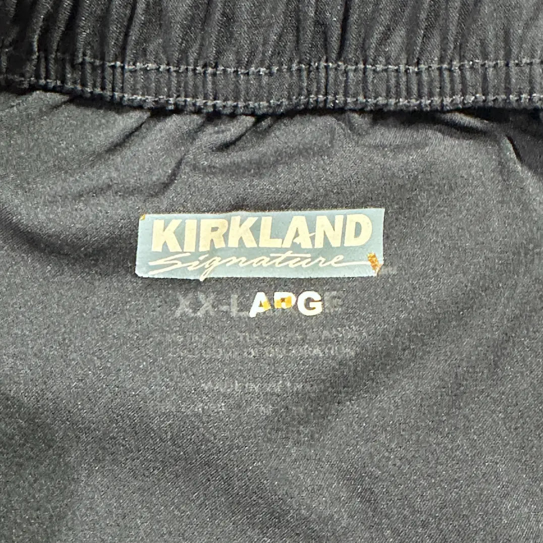 Kirkland Signature® Men’s Black Casual Shorts, designed for comfort and everyday wear