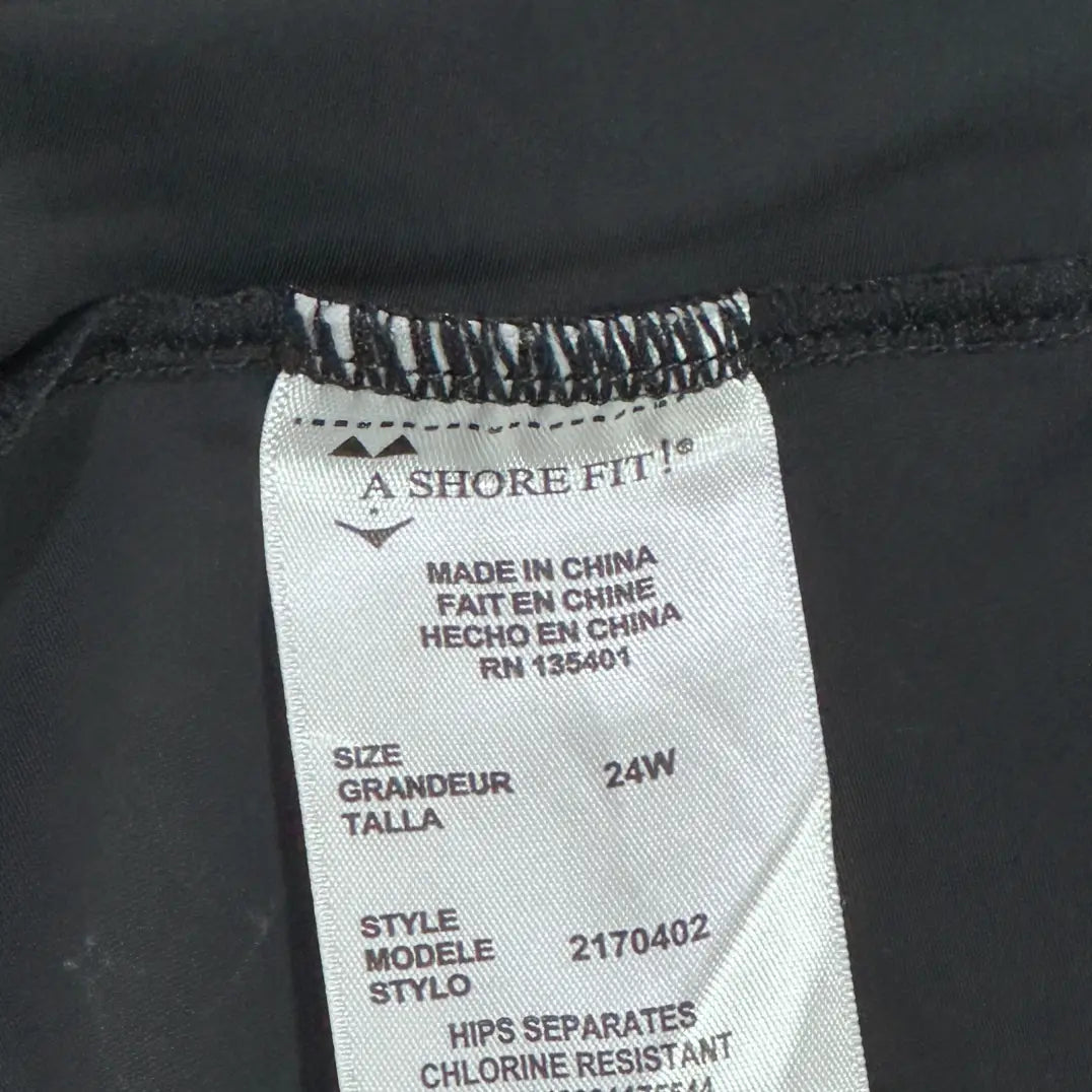 🖤 Black Women’s Swim Shorts – A Shore Fit®