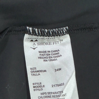 🖤 Black Women’s Swim Shorts – A Shore Fit®