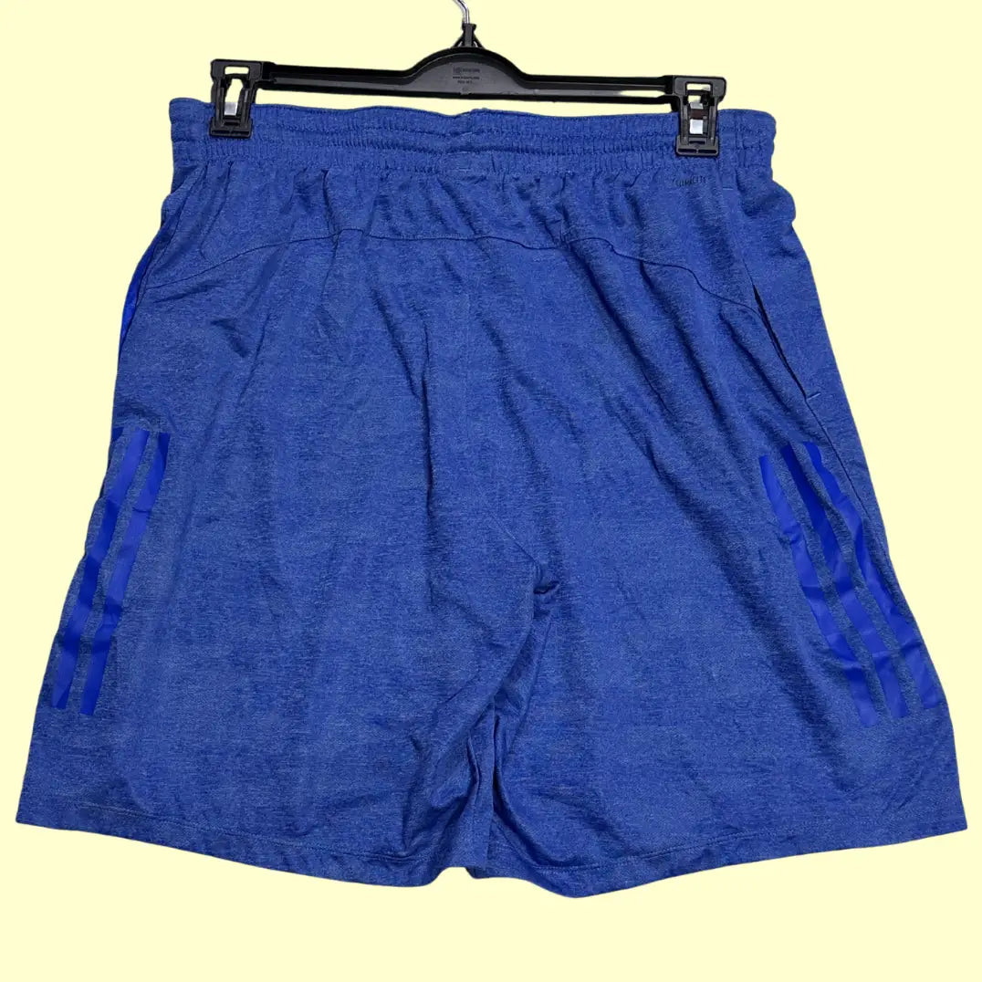 Adidas® Climalite Blue Training Shorts – Men’s Size L