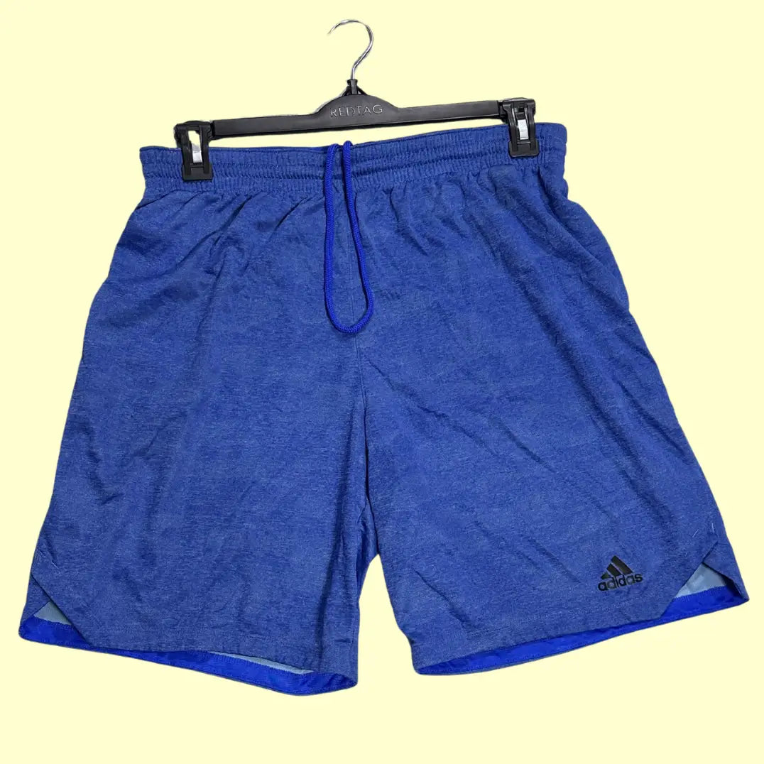 Adidas® Climalite Blue Training Shorts – Men’s Size L