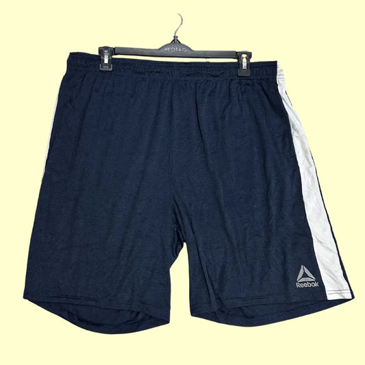 🩳 Reebok Men’s Sports Shorts – Navy Blue (Preloved, 3XL)