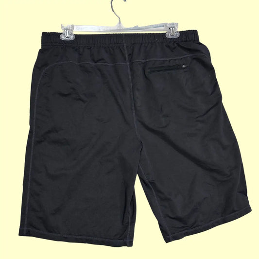 🖤 Men’s Black Sports Shorts – Athletic Activewear (Preloved)