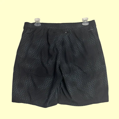 🖤 Printed Black Performance Sports Shorts