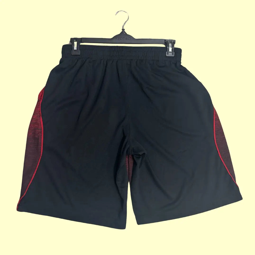 ⚫🔴 Spalding Black & Red Athletic Shorts