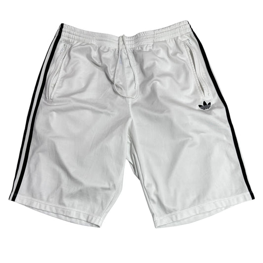 Adidas Originals White Trefoil Track Shorts XL 🤍