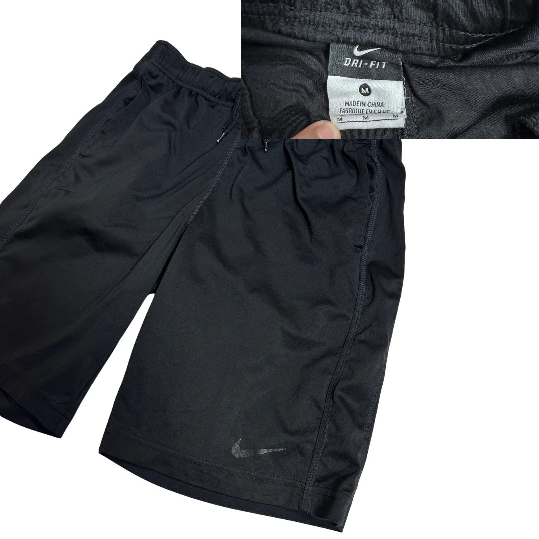 Nike Dri FIT Black Training Shorts M 🖤