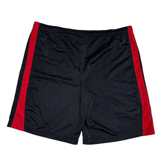 Nike Black Athletic Shorts with White Side Panels 🖤