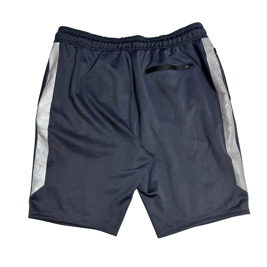 Reebok® Navy Mesh Panel Sports Shorts 🔷