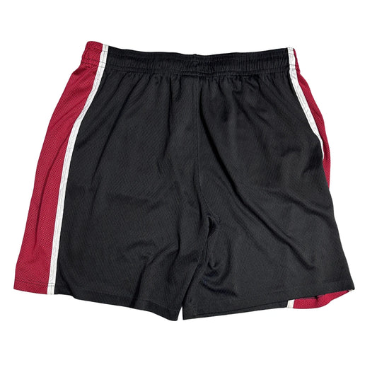 AND1® Black Red Mesh Sports Shorts 🔴