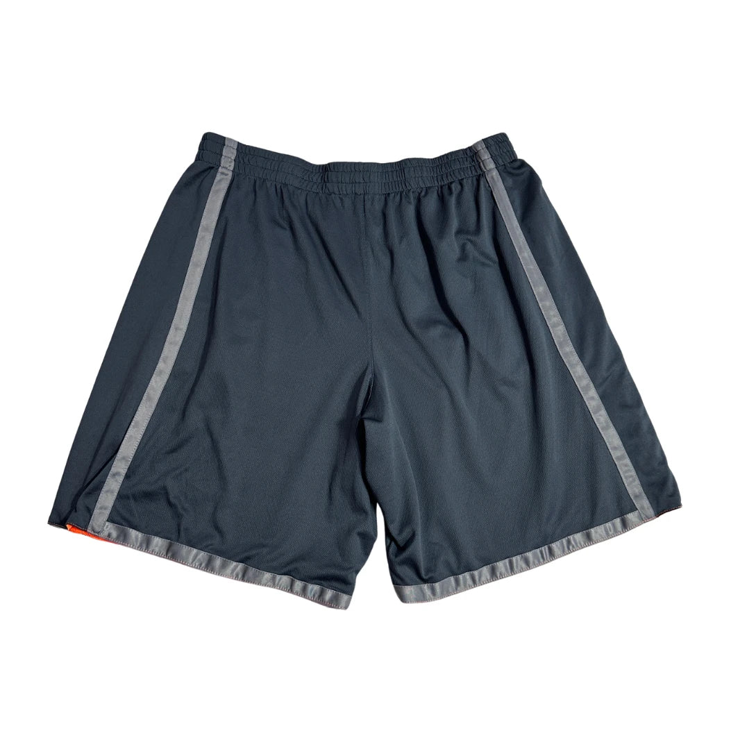 Starter® Grey Sports Shorts with Reflective Side Stripes(XXL)