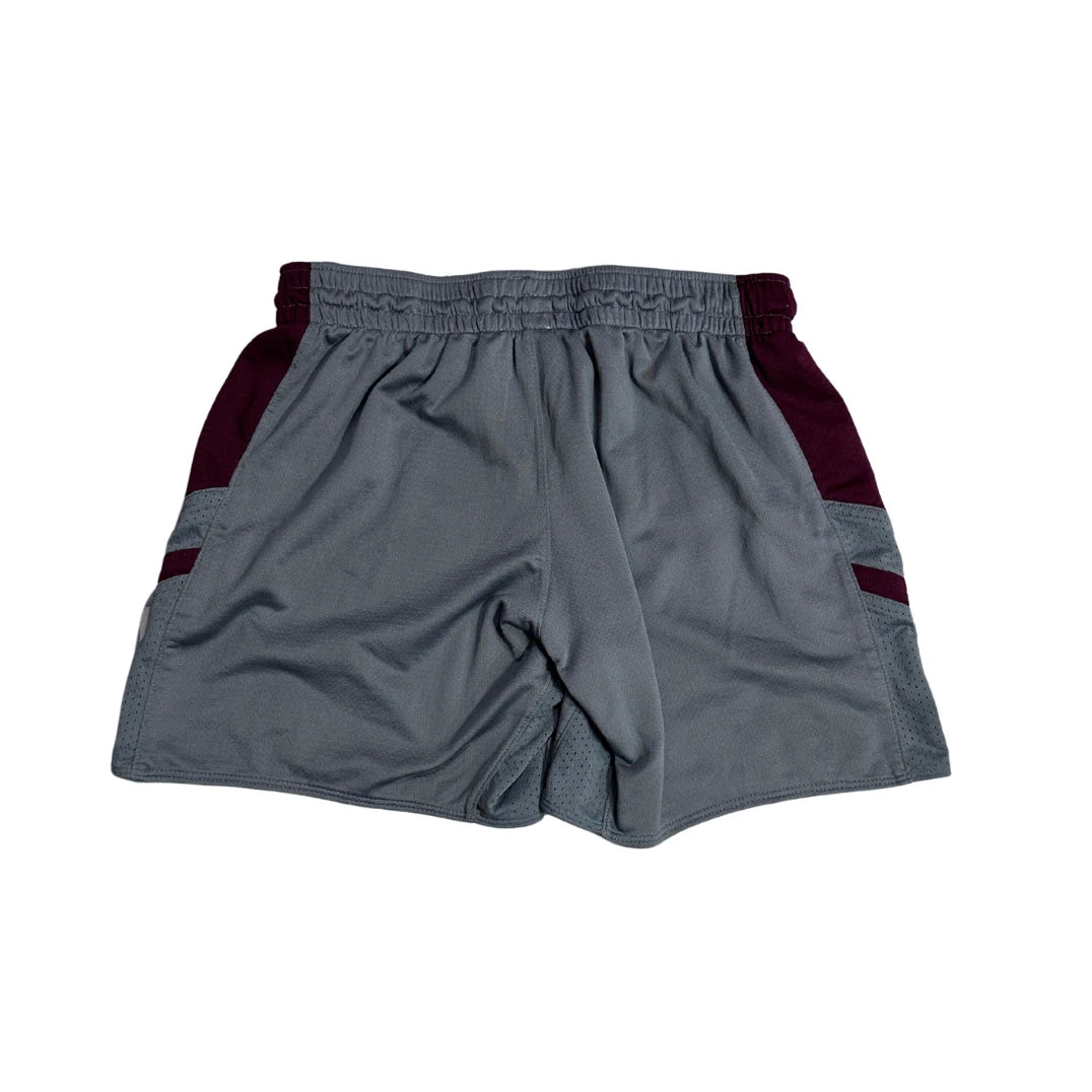 Nike® Dual-Tone Performance Shorts (Maroon & Grey) 🏃‍♂️(S)