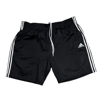 Adidas® Black 3-Stripes Performance Shorts ⚡(3XL)