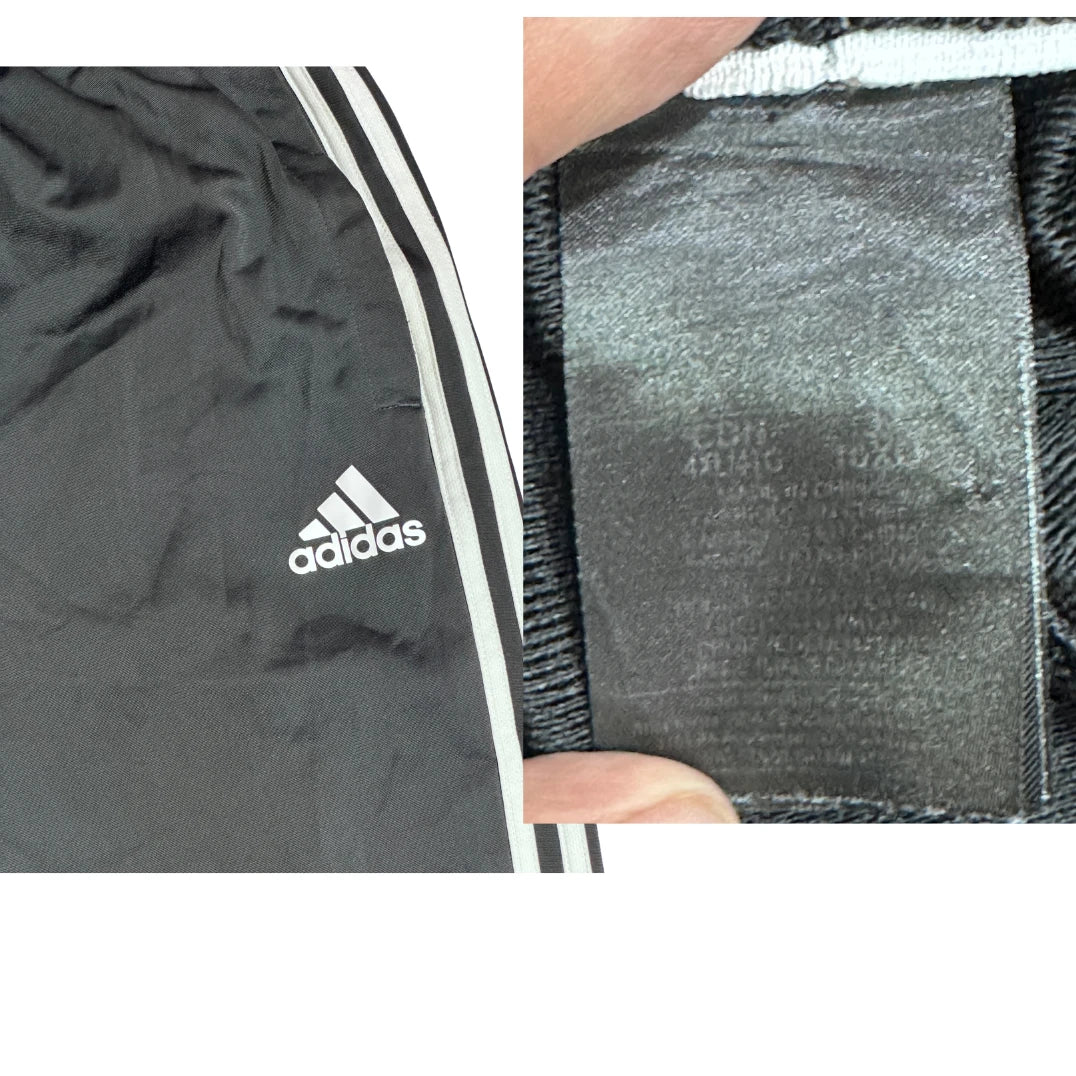 Adidas® Black 3-Stripes Performance Shorts ⚡(3XL)