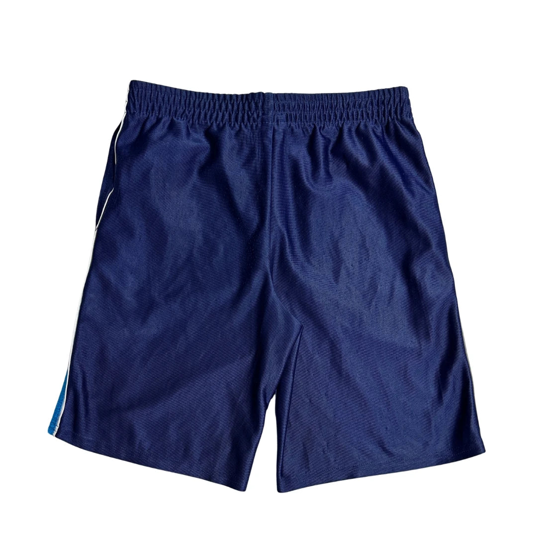 Starter® Navy Blue Athletic Mesh Panel Shorts 🔵(S)