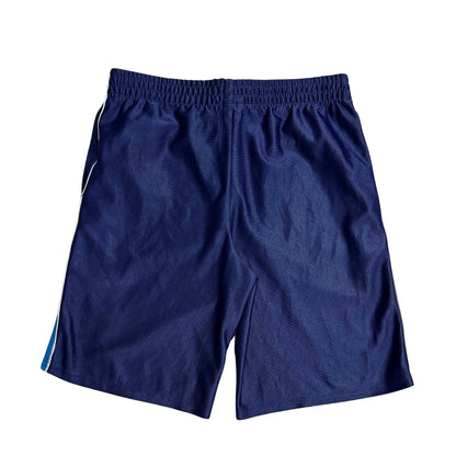 Starter® Navy Blue Athletic Mesh Panel Shorts 🔵(S)