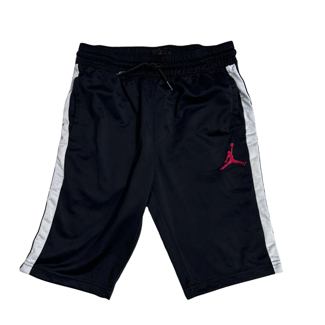 Jordan® Black Athletic Shorts with Side Stripes 🔥(S)