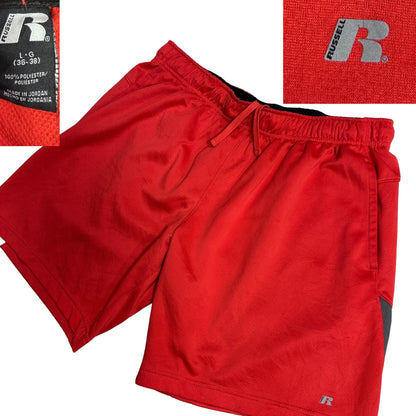Russell® Red Performance Training Shorts ❤️(L)