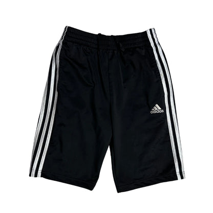 Adidas® Black Performance 3-Stripe Athletic Shorts ⚡(S)
