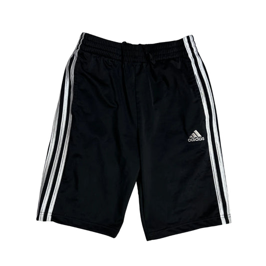 Adidas® Black Performance 3-Stripe Athletic Shorts ⚡(S)
