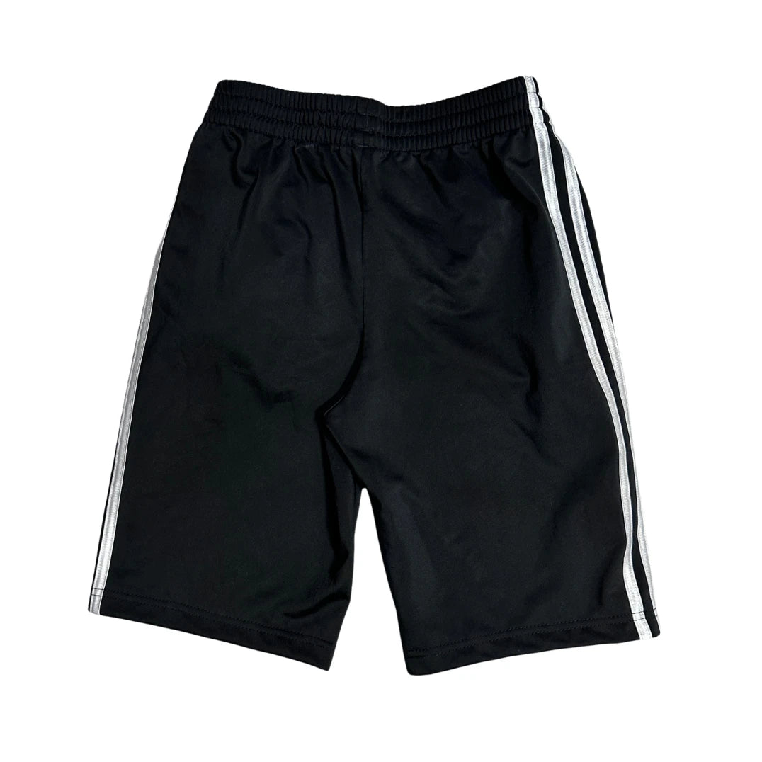 Adidas® Black Performance 3-Stripe Athletic Shorts ⚡(S)