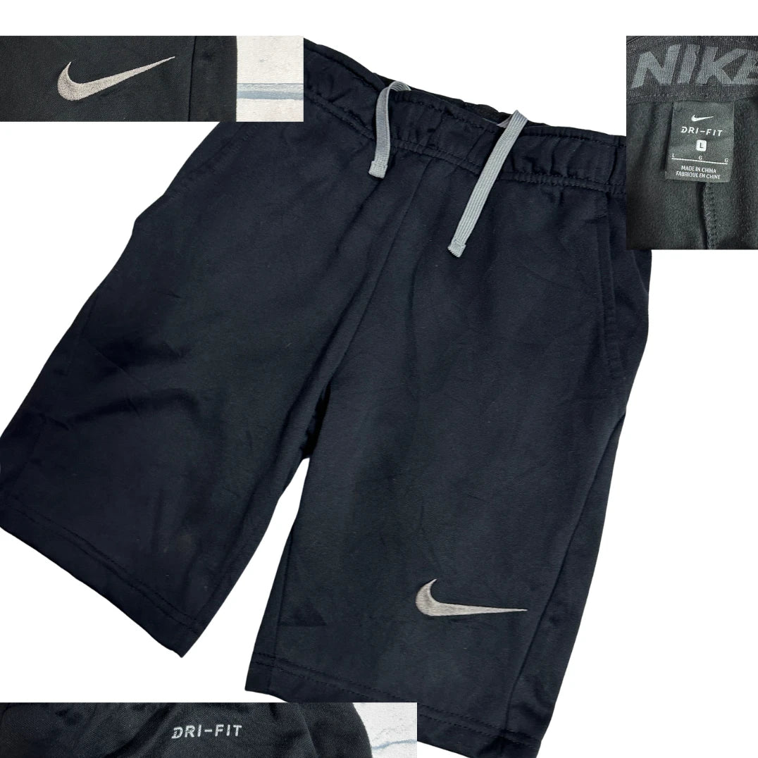 Nike® Dri-FIT Black Performance Training Shorts 🏃(S)