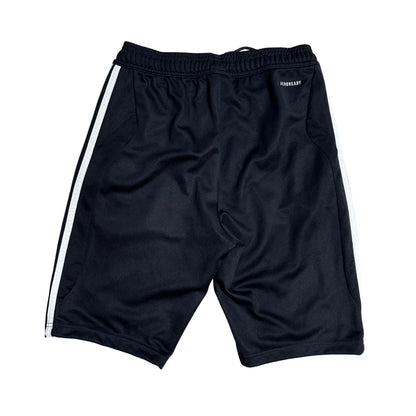 Adidas® Black Triple Stripe Athletic Shorts(M)