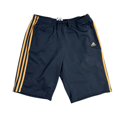 Adidas® Black Gold Athletic Shorts(M)