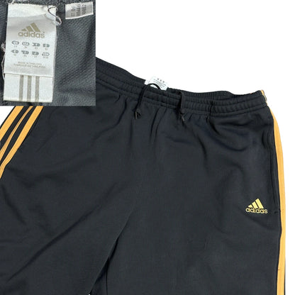 Adidas® Black Gold Athletic Shorts(M)