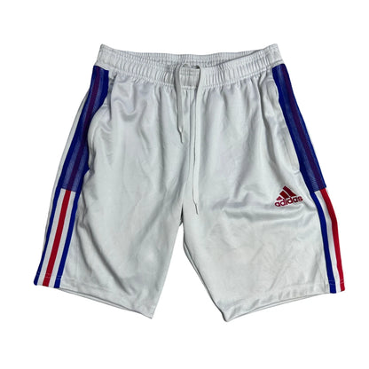 Adidas® White Athletic Training Shorts(M)