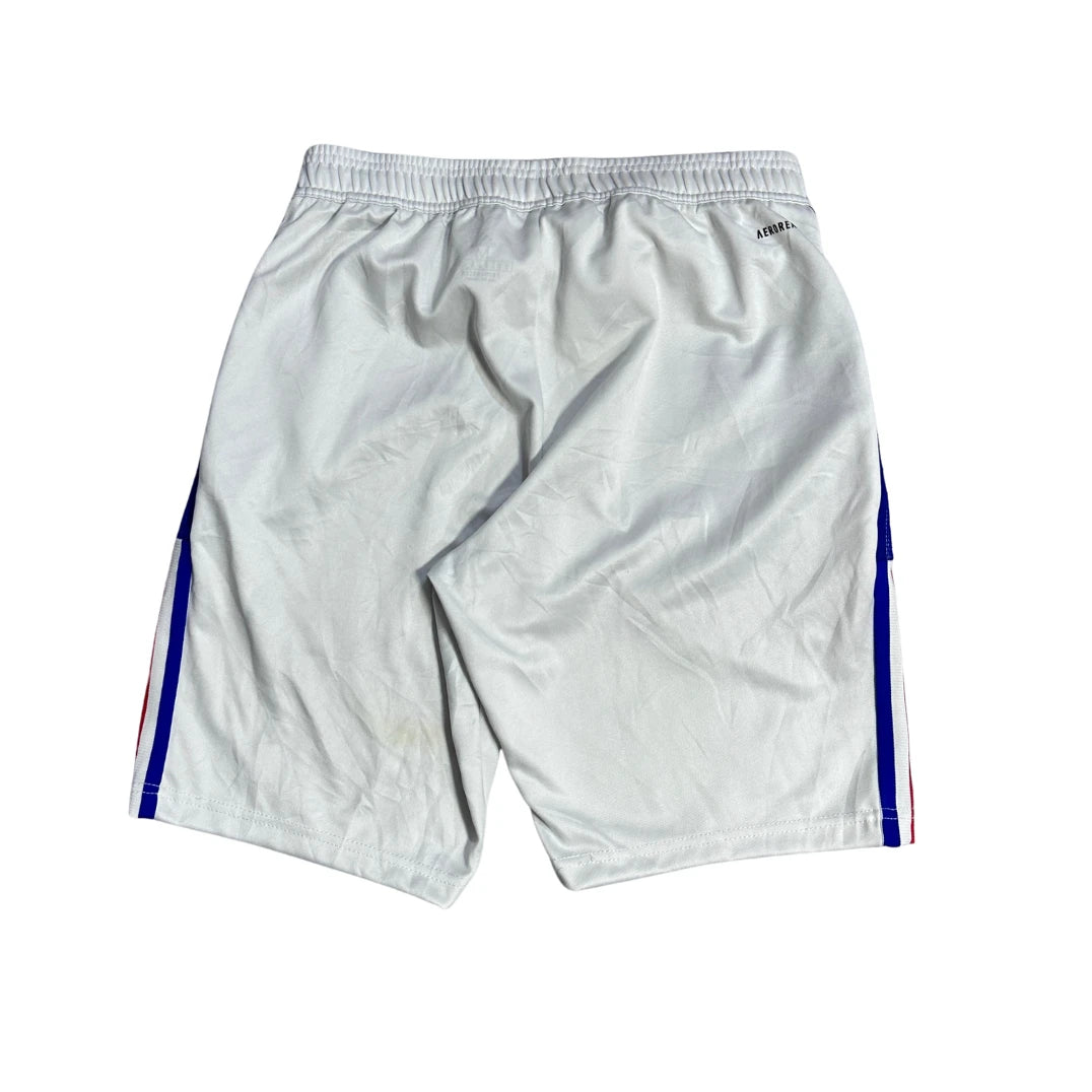 Adidas® White Athletic Training Shorts(M)