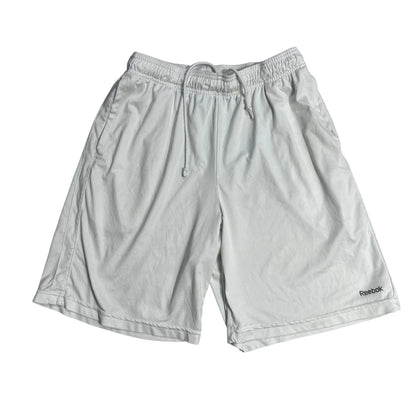 Reebok® White Athletic Shorts(M)