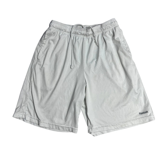 Reebok® White Athletic Shorts(M)