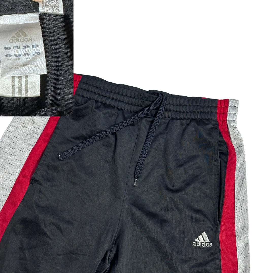 Adidas® Black Colorblock Athletic Shorts(L)