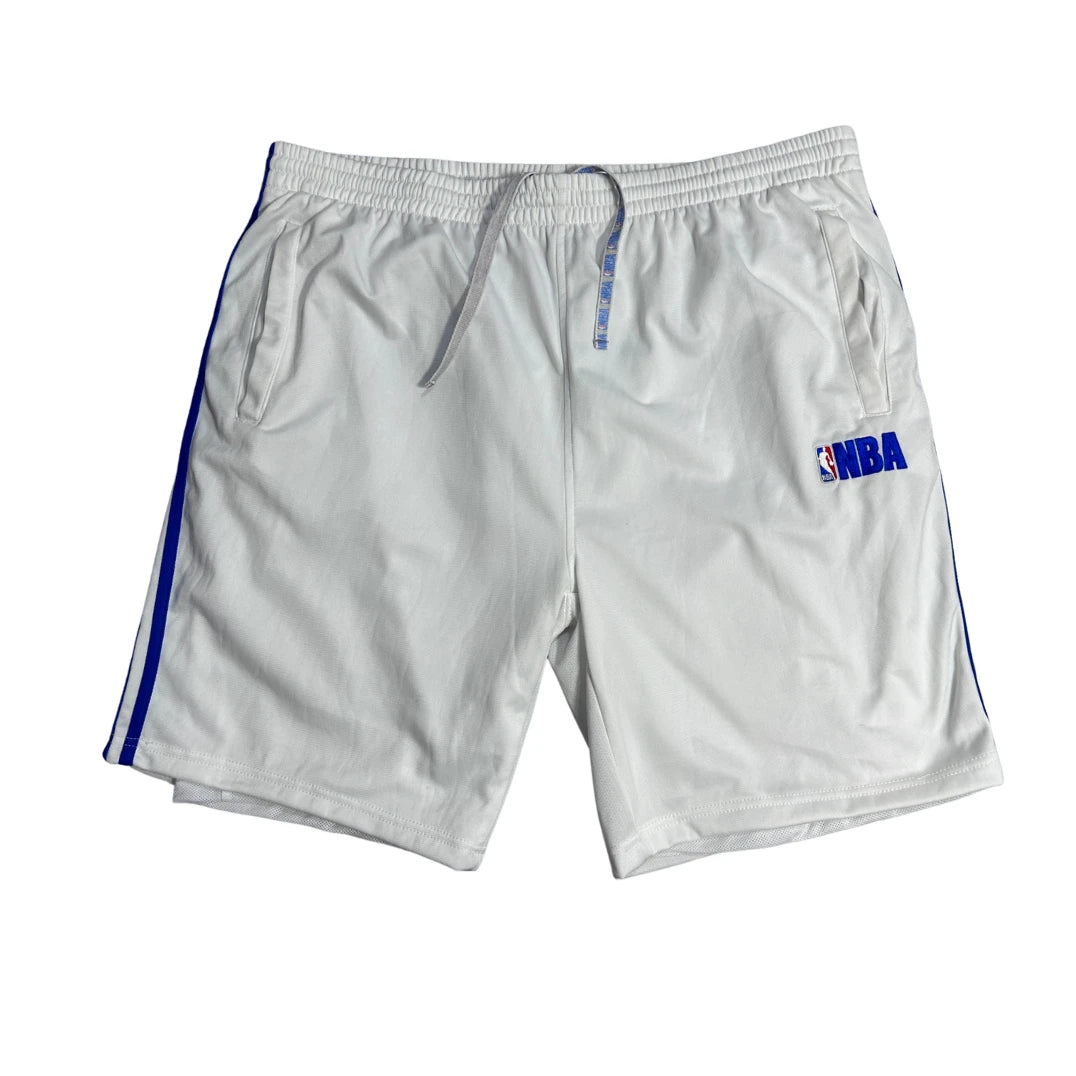 NBA® White Elevation Athletic Shorts (XL)