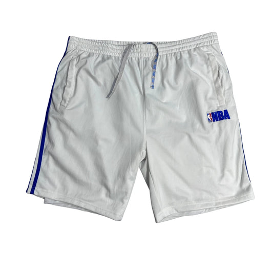 NBA® White Elevation Athletic Shorts (XL)
