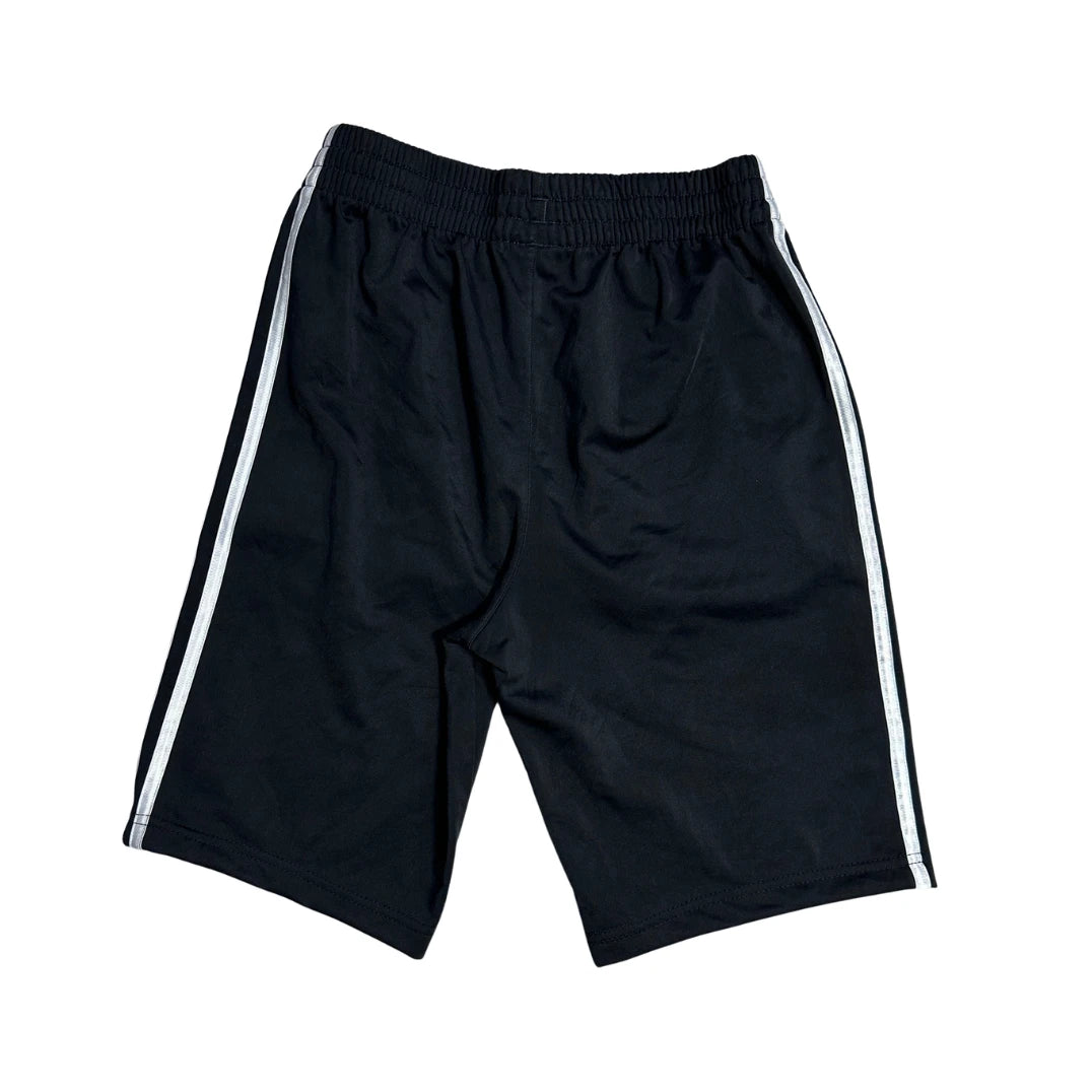Adidas® Black Stripe Athletic Shorts (S)