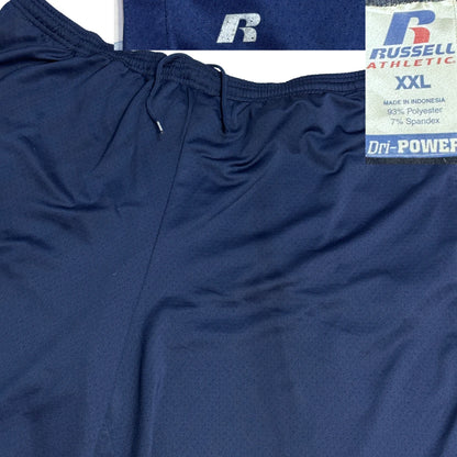 Russell Athletic® Navy Performance Shorts(2XL)
