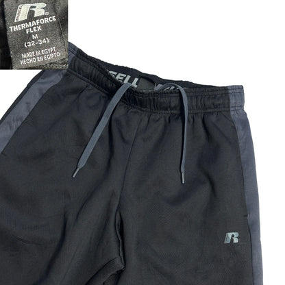 Russell Athletic® Black Performance Shorts(M)