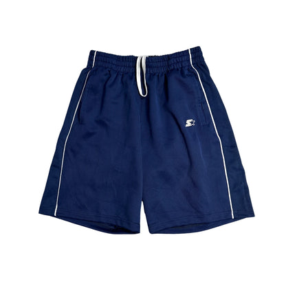 Starter® Navy Athletic Shorts(M)