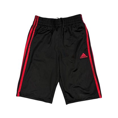 Adidas® Black Red Stripe Athletic Training Shorts(s)