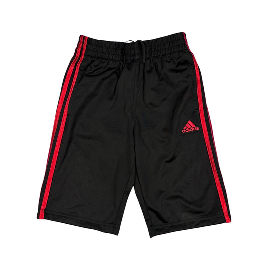 Adidas® Black Red Stripe Athletic Training Shorts(s)