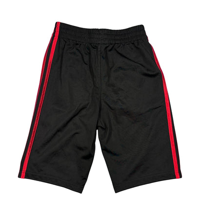 Adidas® Black Red Stripe Athletic Training Shorts(s)